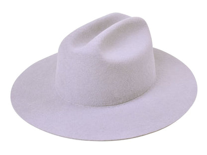 The Quinn Cattlemen Wool Felt Hat - Silver Belly