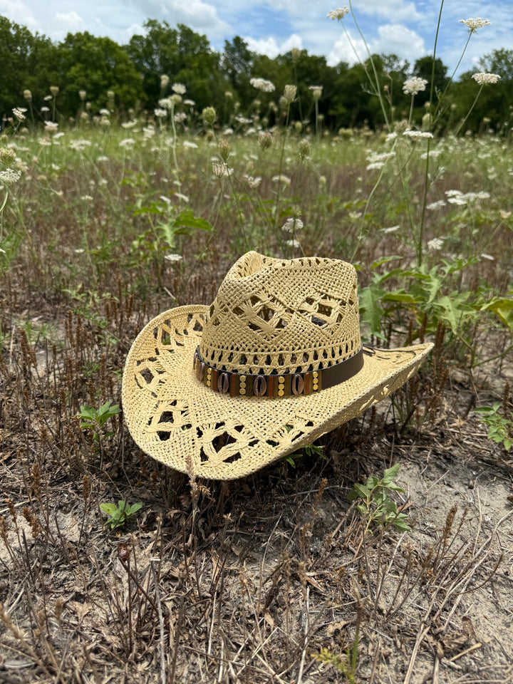 Bayside Rancher Raffia Hat - Tan
