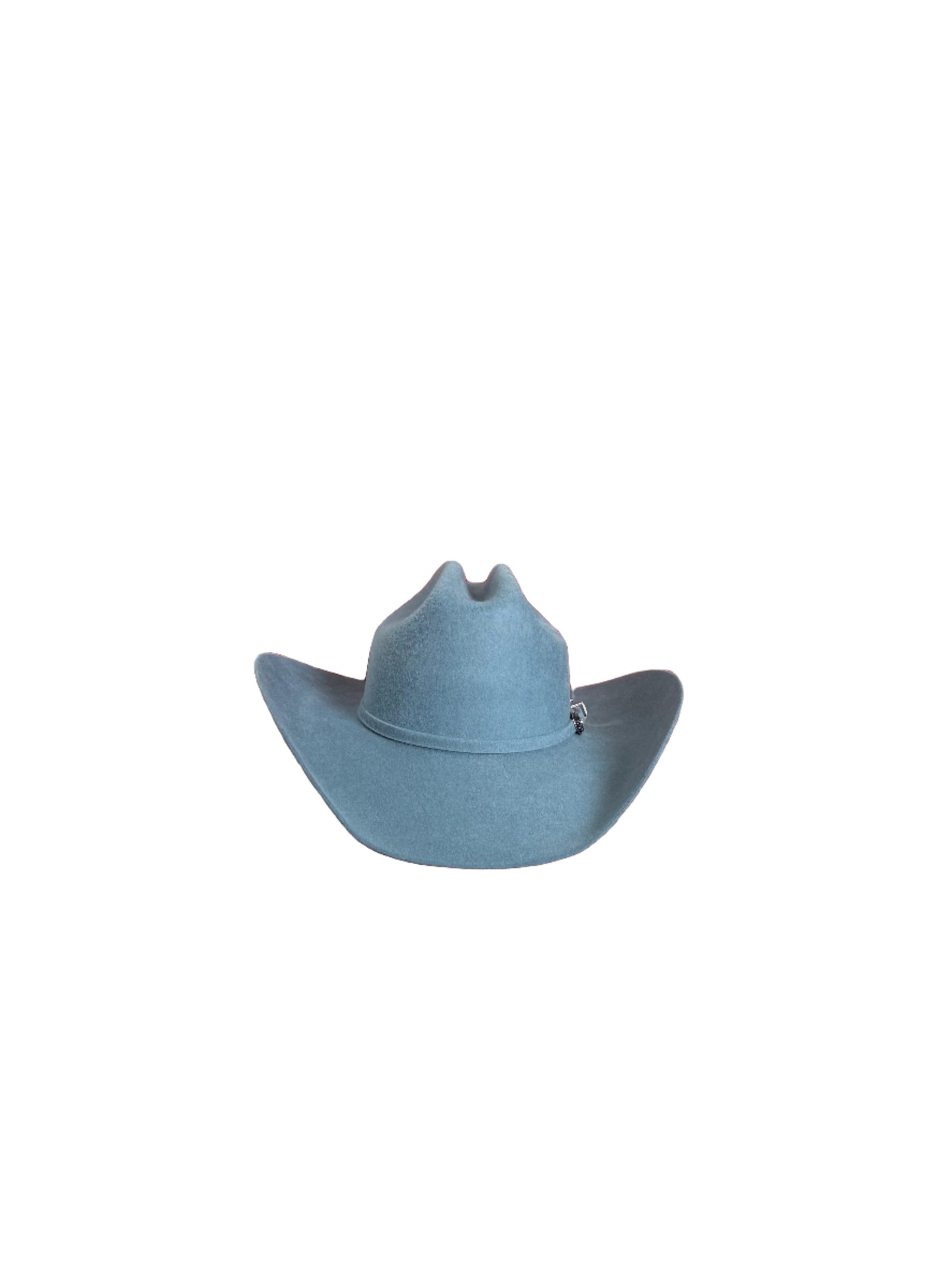 Wren Merino Wool Western Hat - Steel Blue