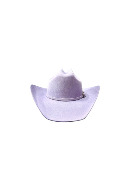 Wren Merino Wool Western Hat - Lavender