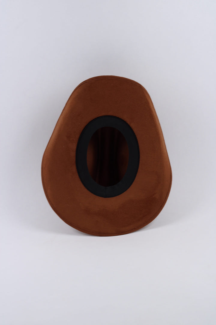 Texana Vegan Suede Cowboy Hat Classic - Caramel