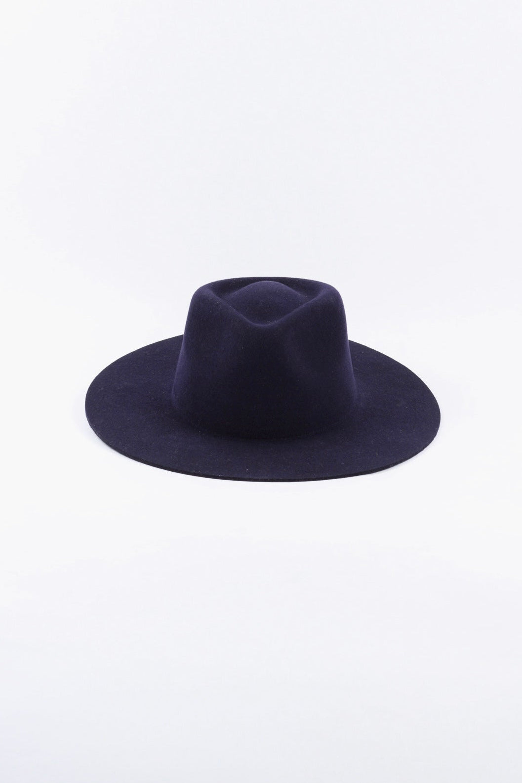 The Paige Rancher - Wool Felt - Navy Blue (Clearance Final Sale)