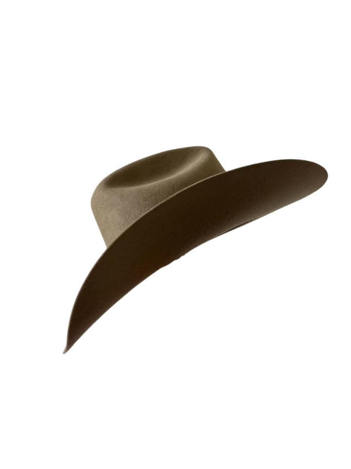 Wren Merino Wool Western Hat - Coffee