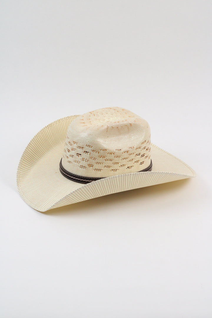 Bailey Straw Bull Rider Hat - Bone