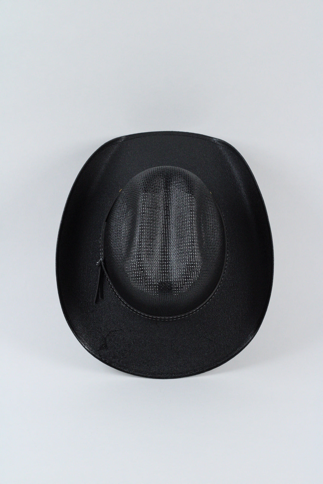 Kids Bullrider Mesh Top Structured Cowboy Hat - Black