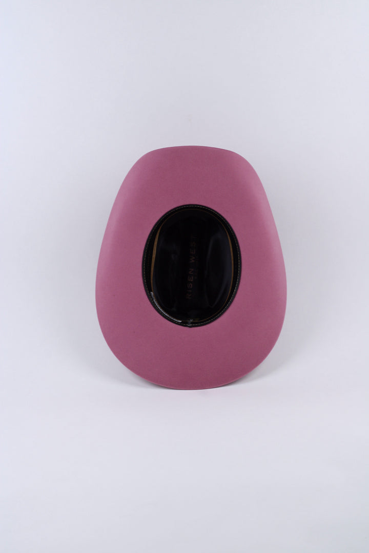 Risen West - Wren Cowboy Hat - Mulberry Pink