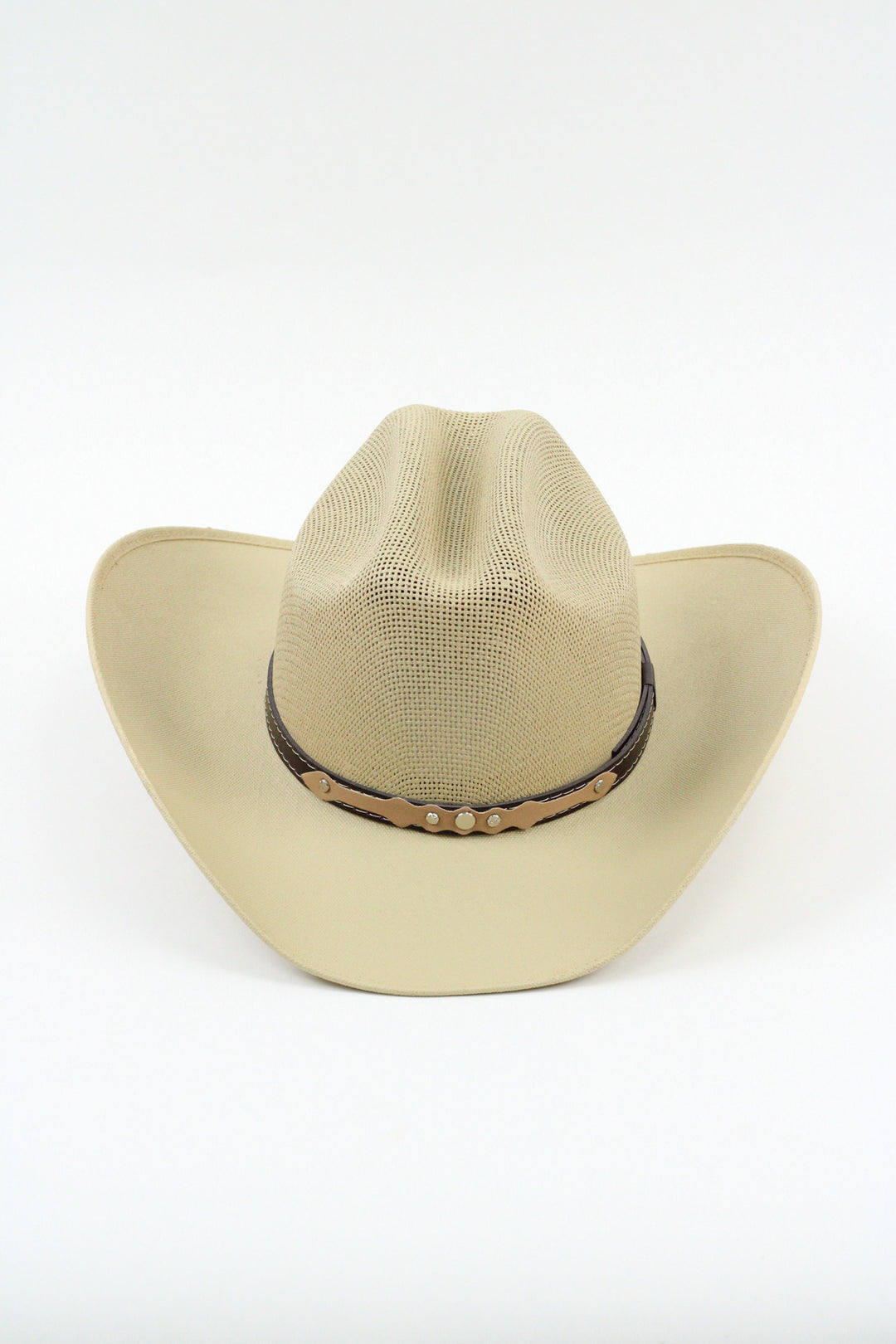 Luckenbach Cattlemen Mesh Top Structured Cowboy Hat - Dusty Roads