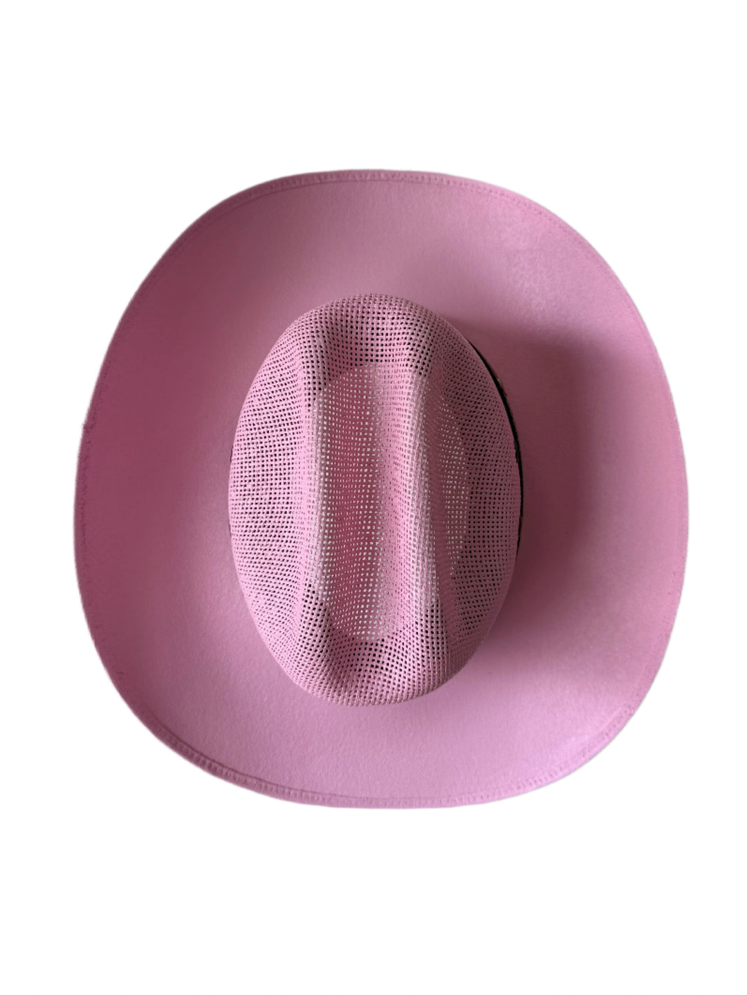 Luckenbach Mesh Top Structured Cowboy Hat - Pink