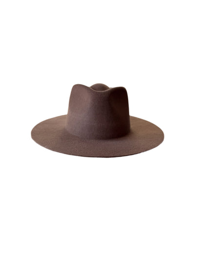 The Paige Rancher - Wool Felt - Caramel Brown