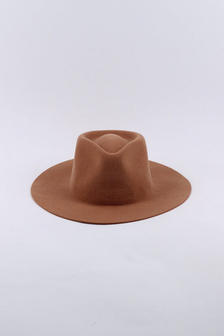 The Paige Rancher - Wool Felt - Tan (Clearance Final Sale)