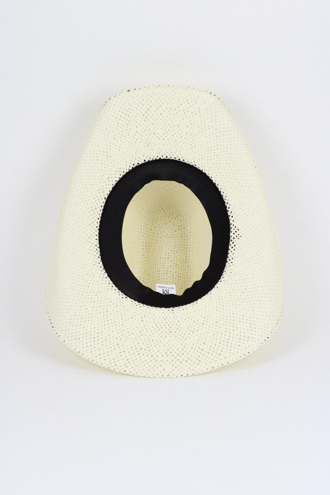 El Dorado Raffia Cowboy Hat - Ivory