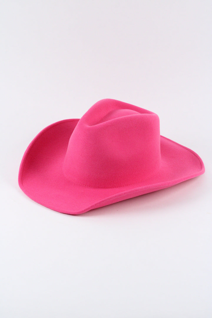 Laredo Western Wool Felt Hat - Pink (Clearance Final Sale)