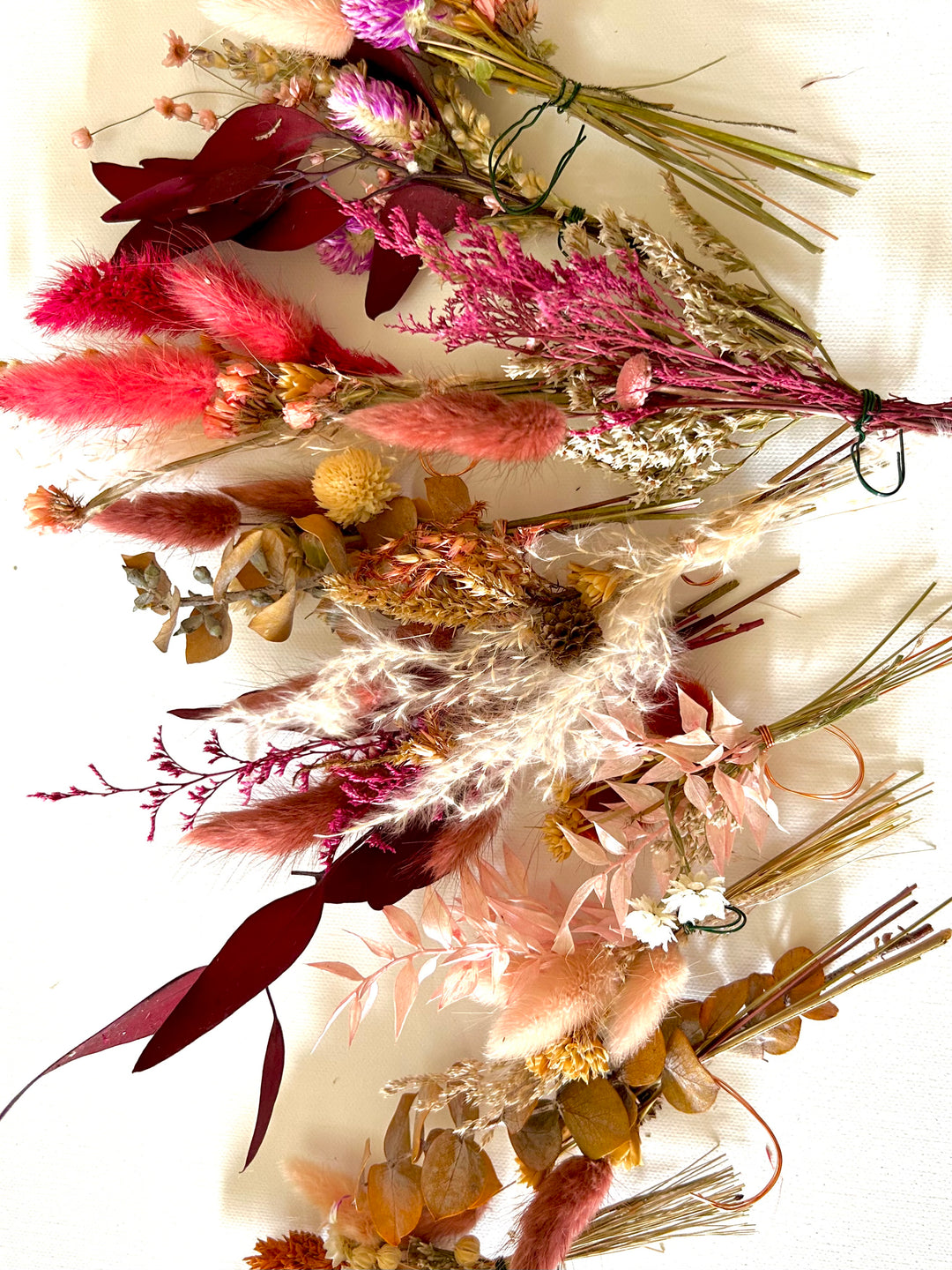 Boho Dried Flower Mini Bouquet Bundle
