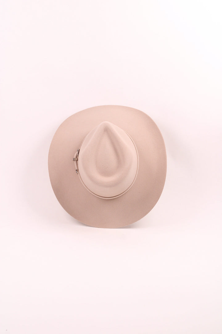Lainey Merino Wool Western Hat - Desert Sand
