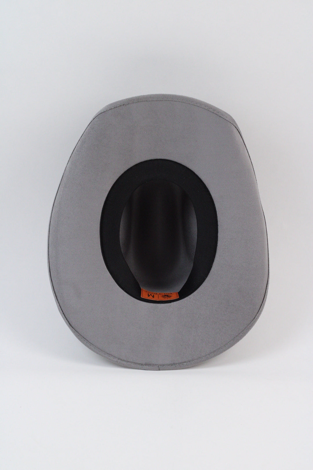 Austin Vegan Suede Cowboy Hat- Grey