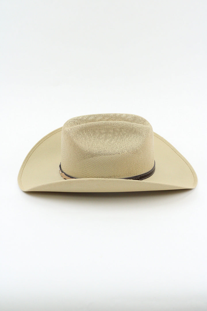 Luckenbach Cattlemen Mesh Top Structured Cowboy Hat - Dusty Roads