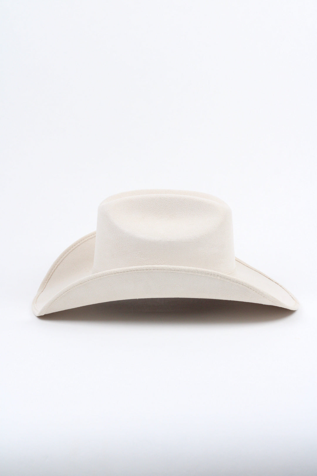 Texana Vegan Suede Cowboy Hat Classic - Ivory