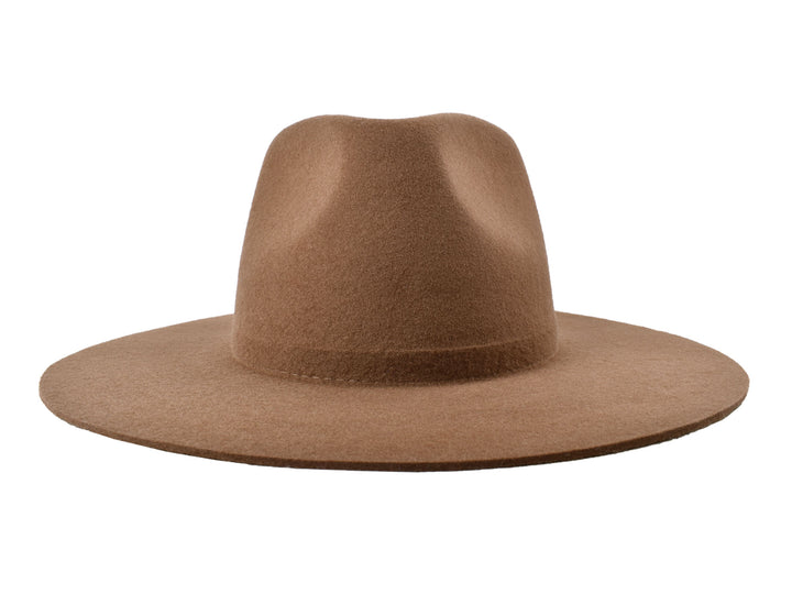 The Paige Rancher - Wool Felt - Caramel Brown