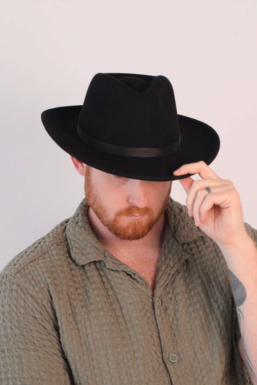 Risen West Westin Wool Felt Hat - Black