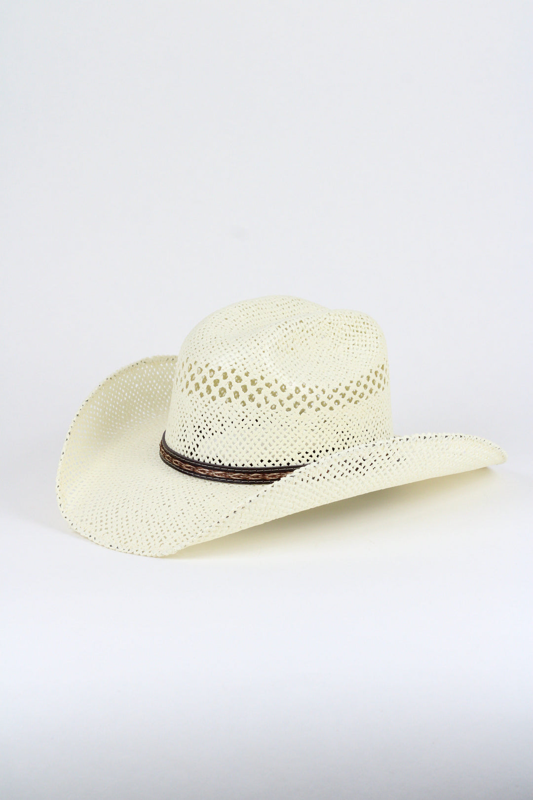 El Dorado Raffia Cowboy Hat - Ivory