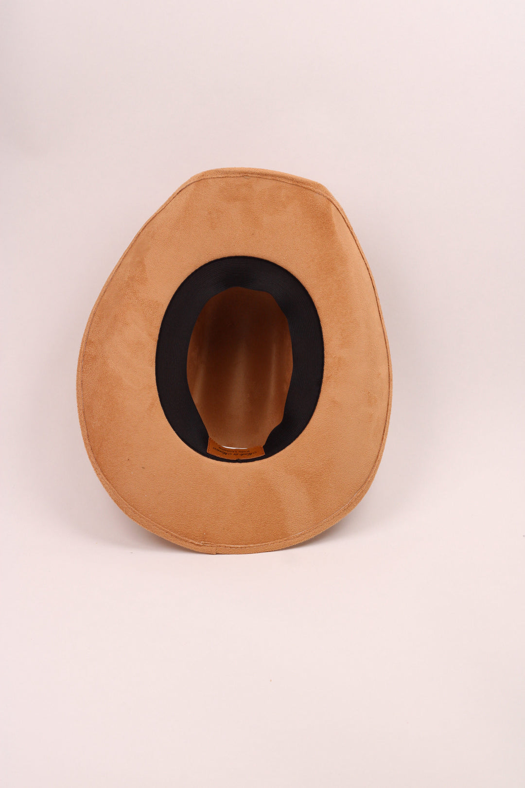 Kids Vegan Suede Austin Hat - Cappuccino