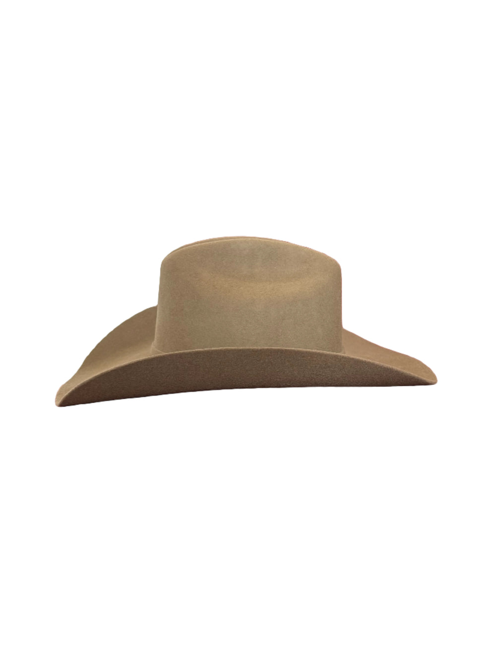 Vegan Suede Arrow Crown Hat- Ivory