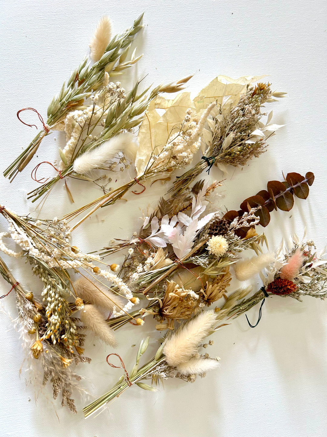 Boho Dried Flower Mini Bouquet Bundle