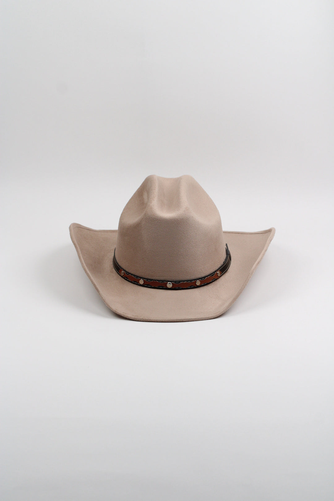 Texana Vegan Suede Cowboy Hat - Sand