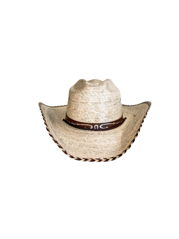 Ridge Palm Leaf Cowboy Hat