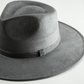 PREORDER Vegan Suede Rancher Hat - Charcoal