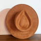 PREORDER Vegan Suede Rancher Hat - Caramel