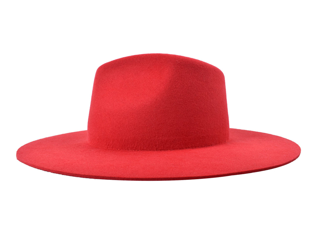 The Paige Rancher - Wool Felt - Red