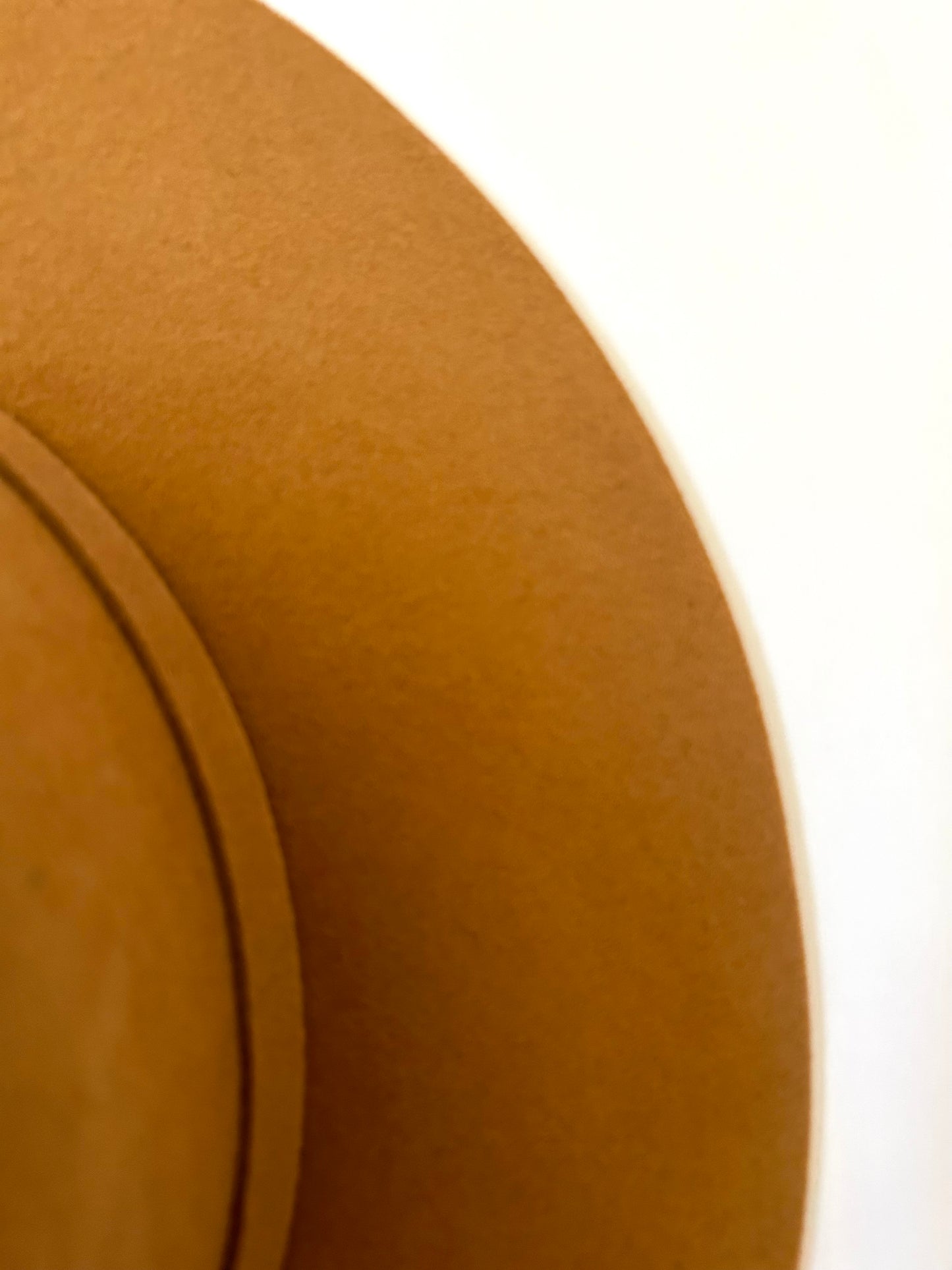 Emery Merino Wool Teardrop Rancher Hat - Caramel