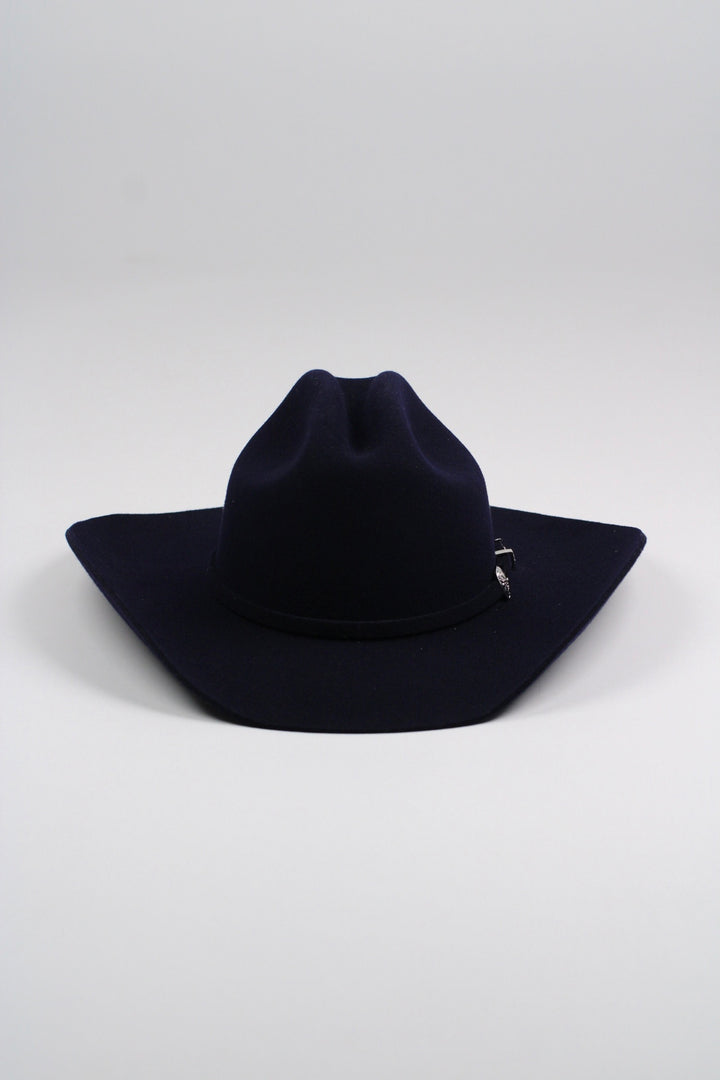 Risen West - Mustang Premium Wool Felt Hat - Navy