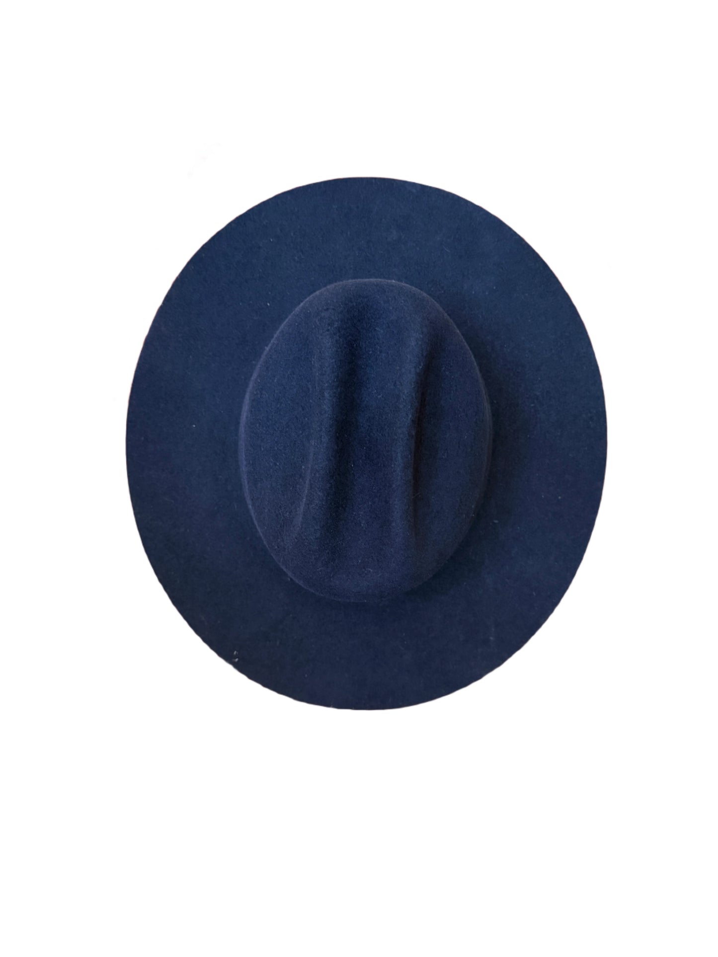 The Quinn Cattlemen Wool Felt Hat - Navy Blue