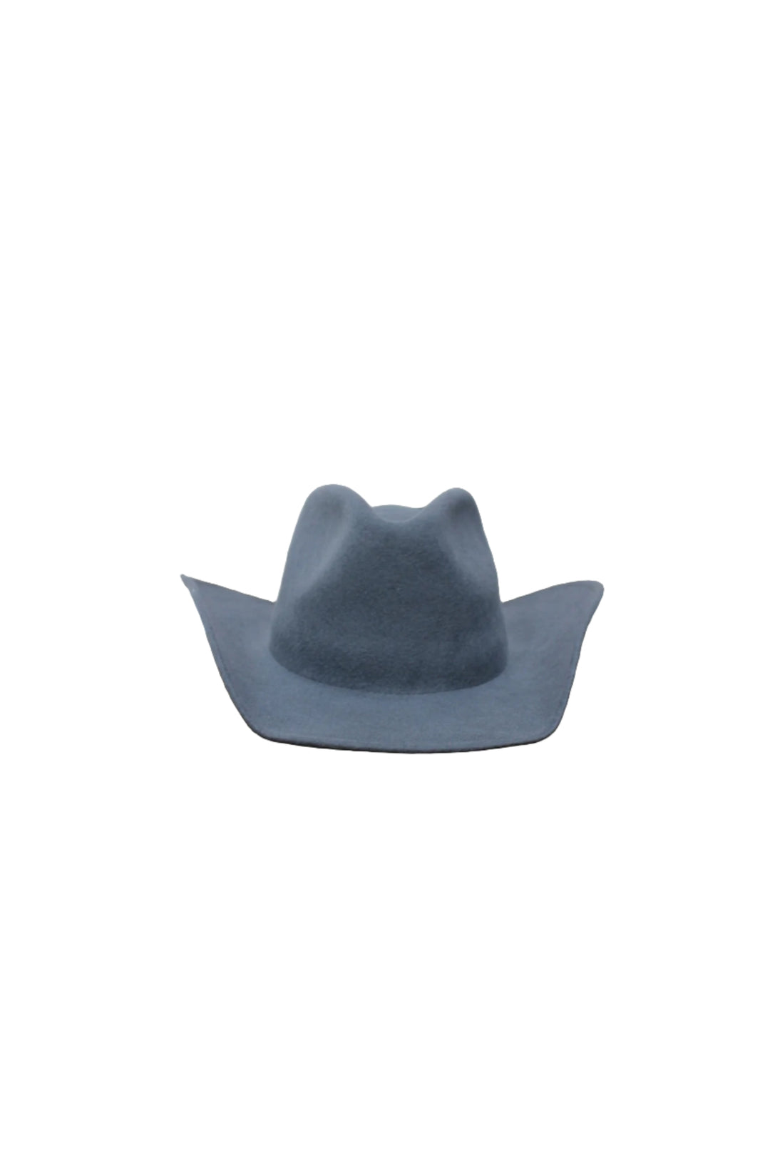 The Laredo Western Wool Felt Hat - Stone Blue