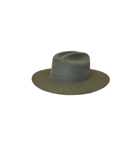 The Quinn Cattlemen Wool Felt Hat - Olive