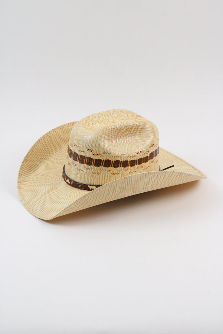 Bailey Straw Bull Rider Hat - Sahara