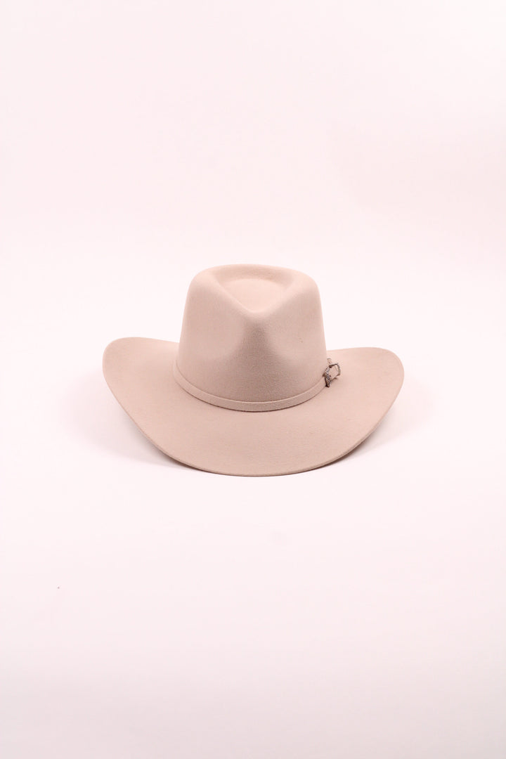 Lainey Merino Wool Western Hat - Desert Sand