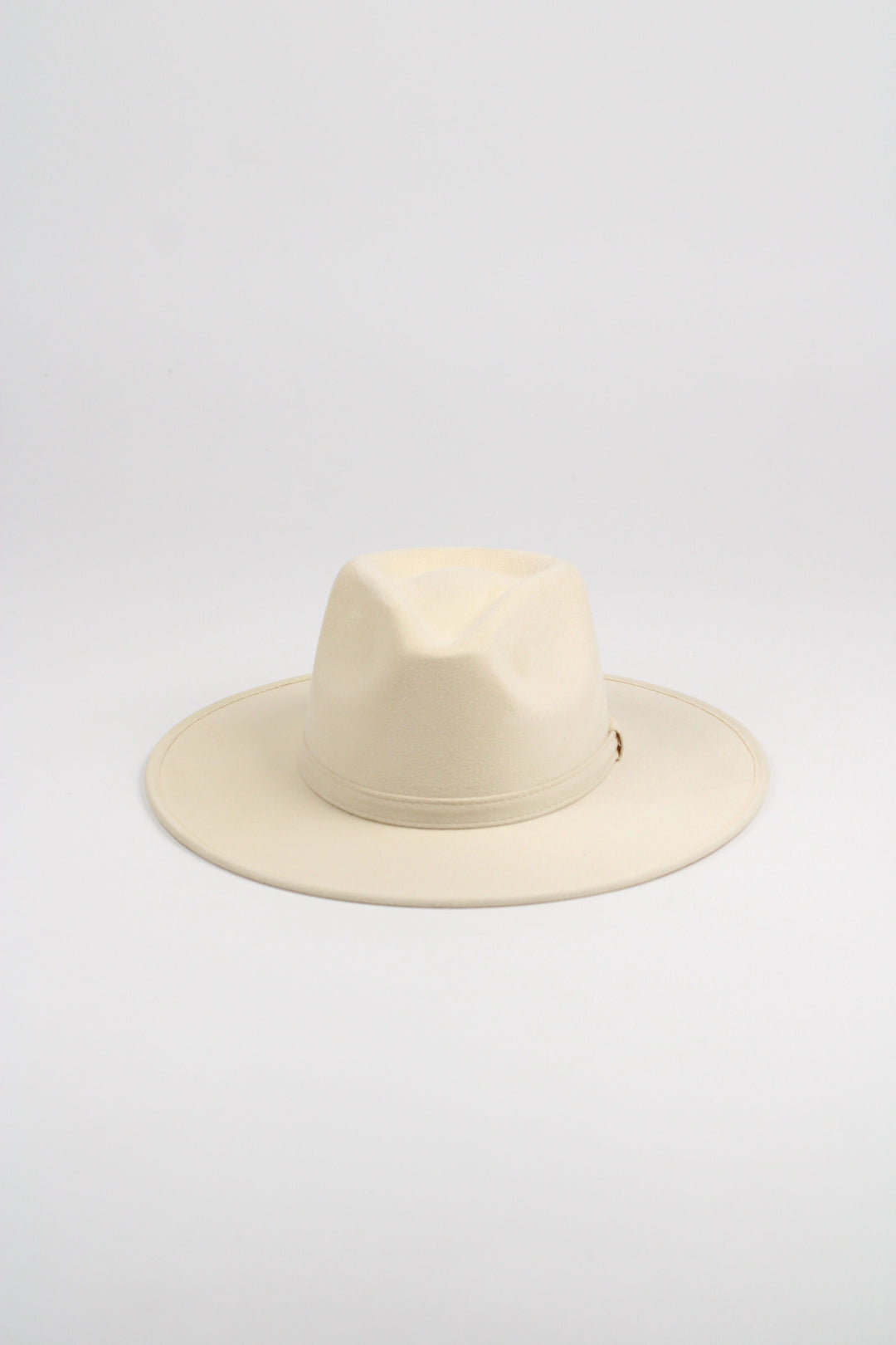 Vegan Suede Rancher Hat- Buttercream