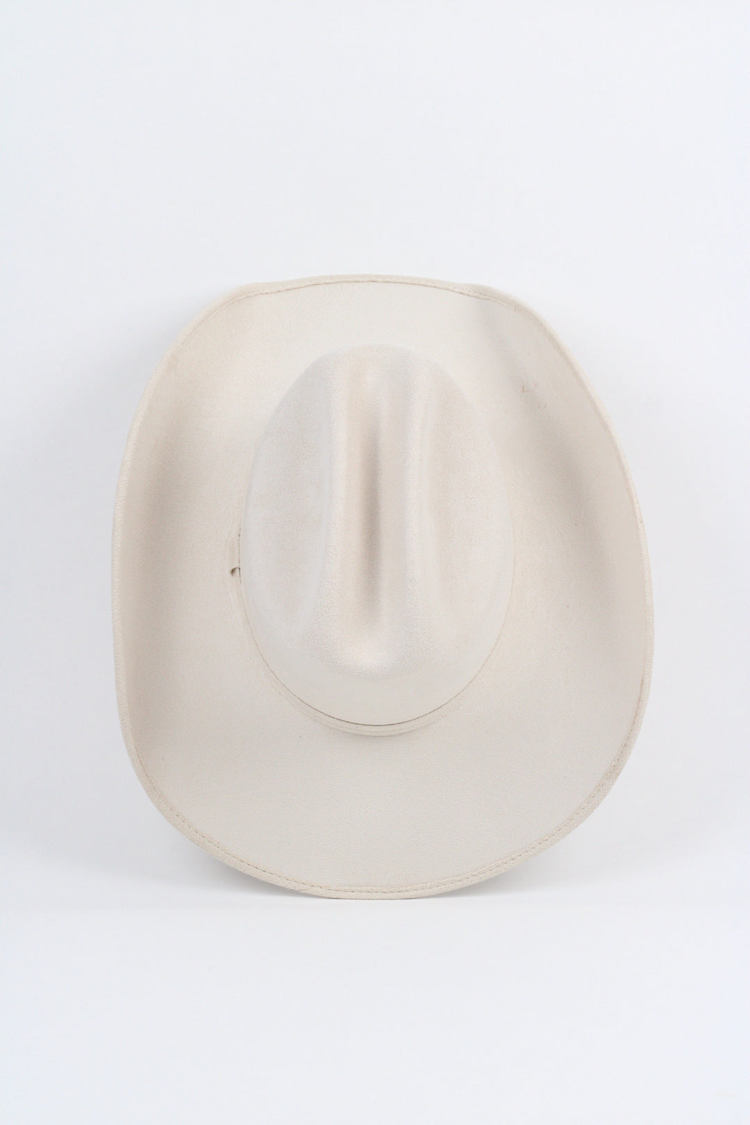 Texana Vegan Suede Cowboy Hat Classic - Ivory