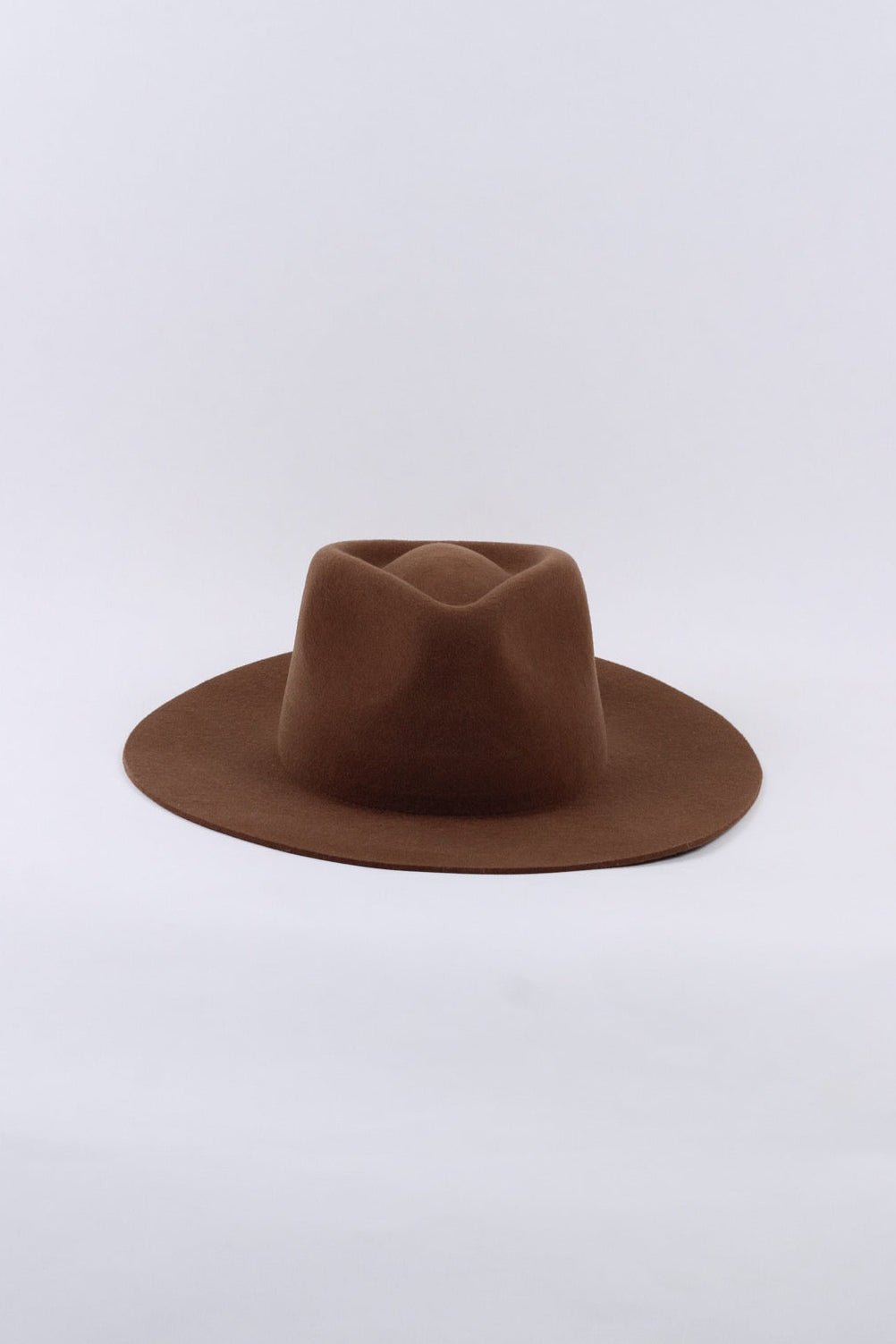 The Paige Rancher - Wool Felt - Caramel Brown (Clearance Final Sale)