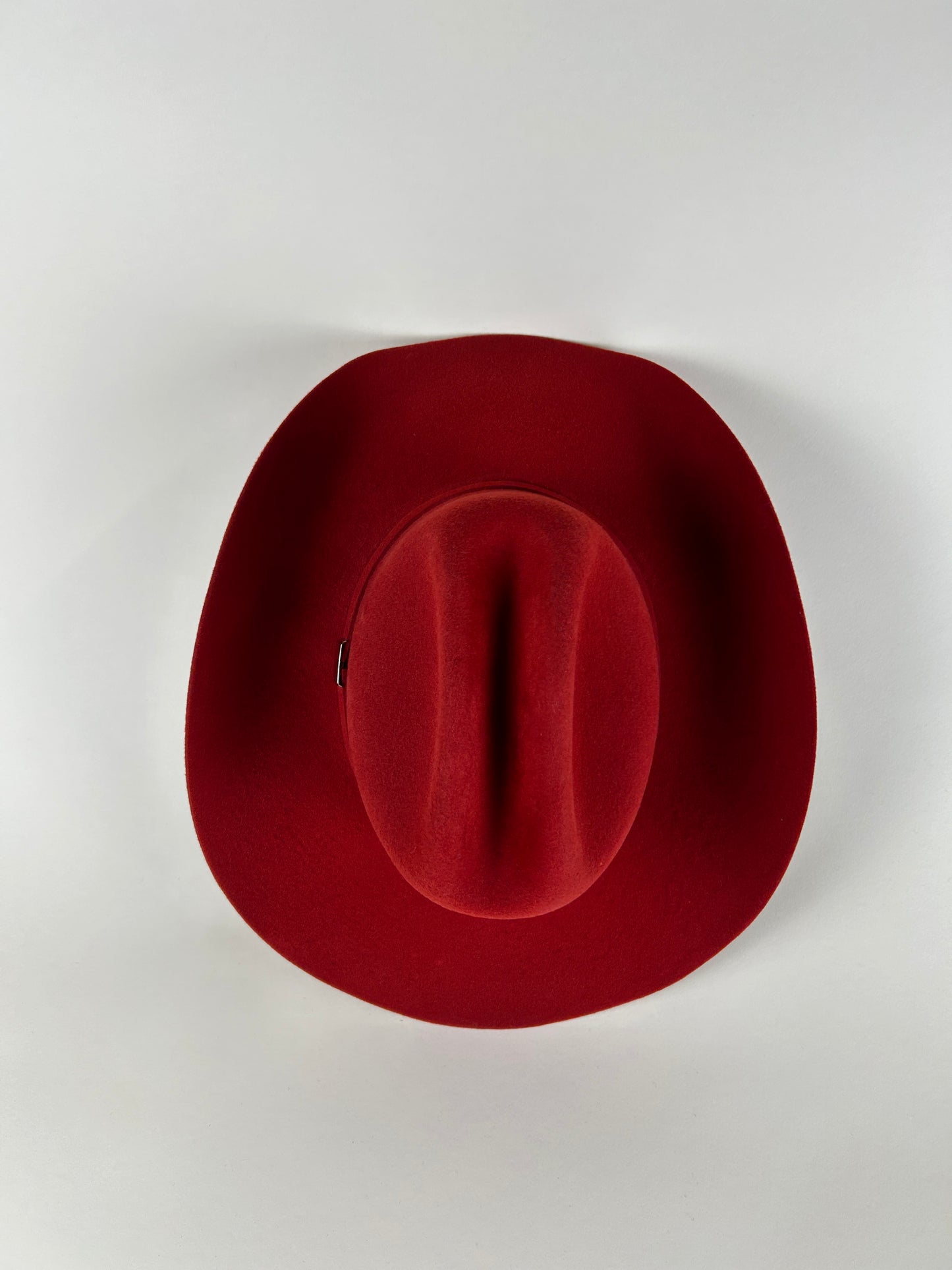 Wren Merino Wool Western Hat - Lipstick Red