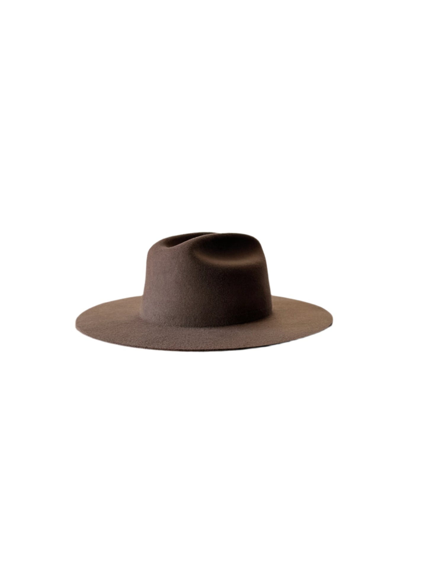 The Quinn Cattlemen Wool Felt Hat - Caramel