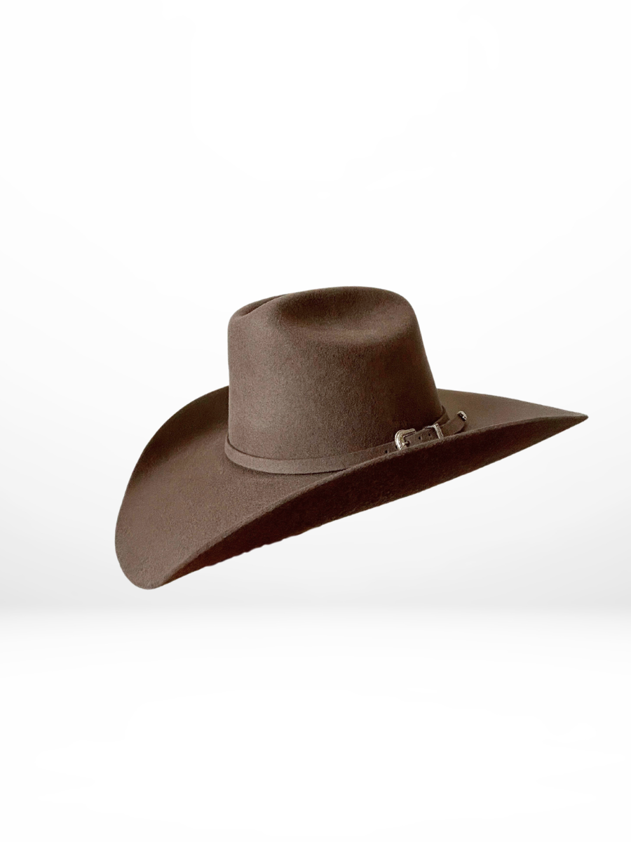 Wren Merino Wool Western Hat -Mocha