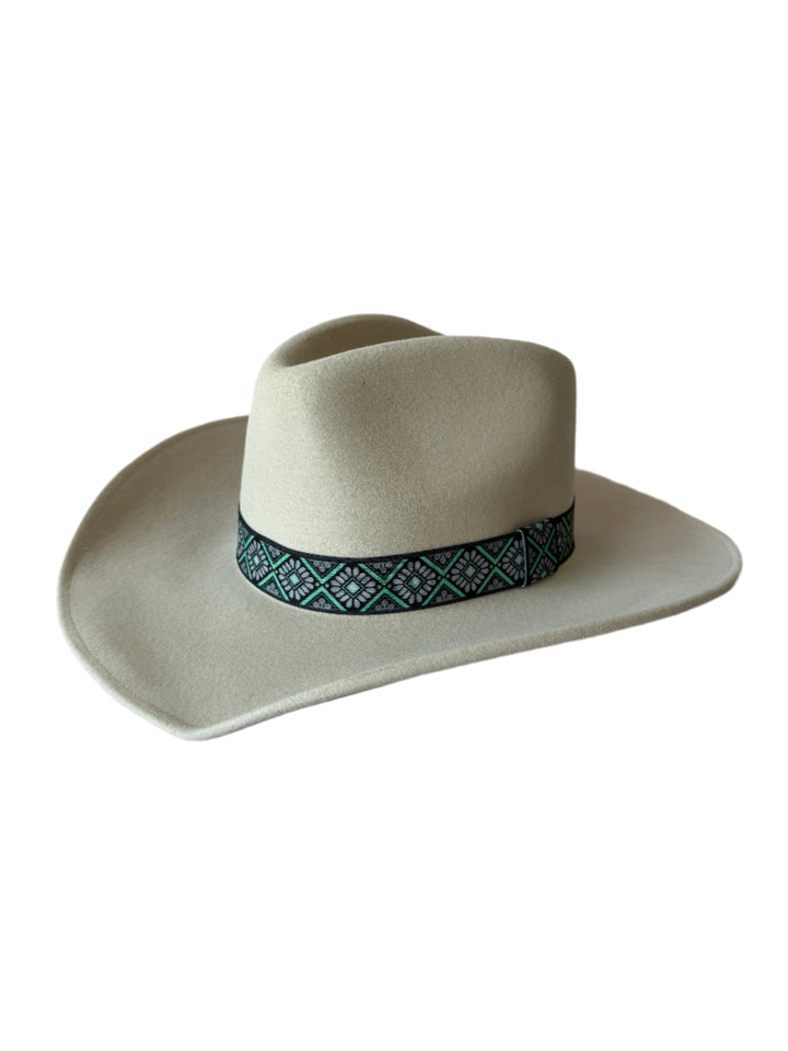 Boho Stretch Hat Band - Sage Wind