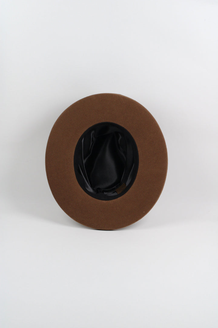 Risen West - Tucson Pencil Brim Rancher - Wool Felt - Caramel