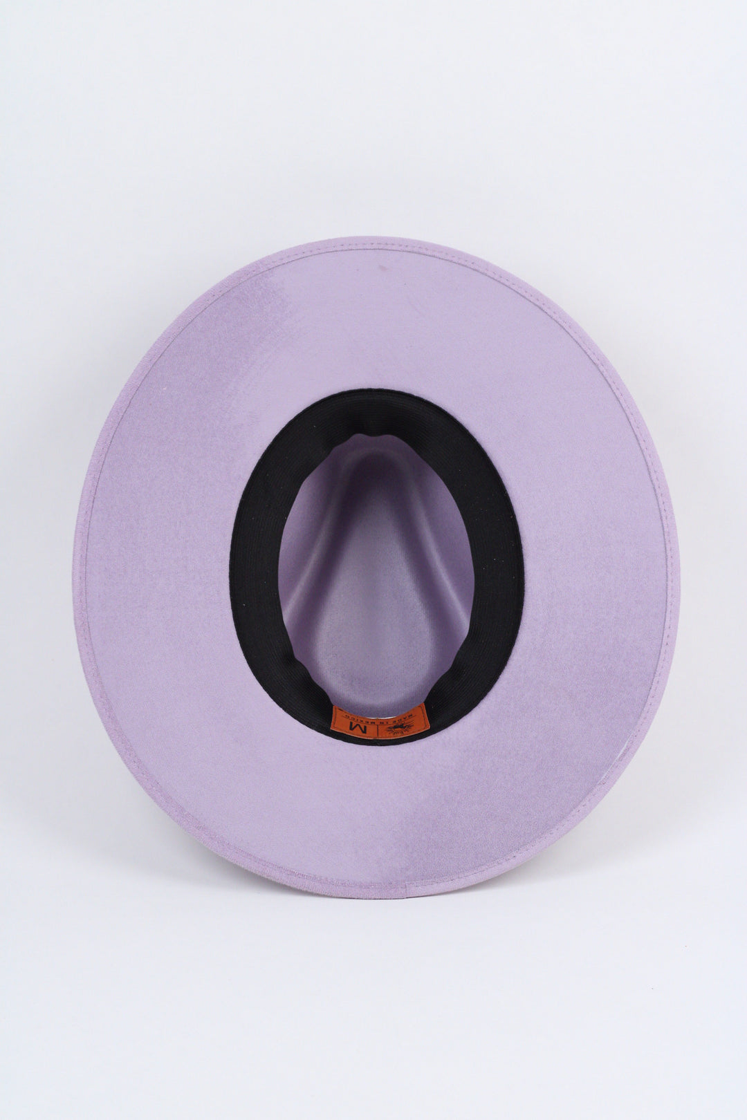 Vegan Suede Rancher Hat - Lavender