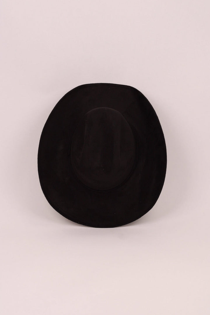 Austin Vegan Suede Cowboy Hat Classic - Black