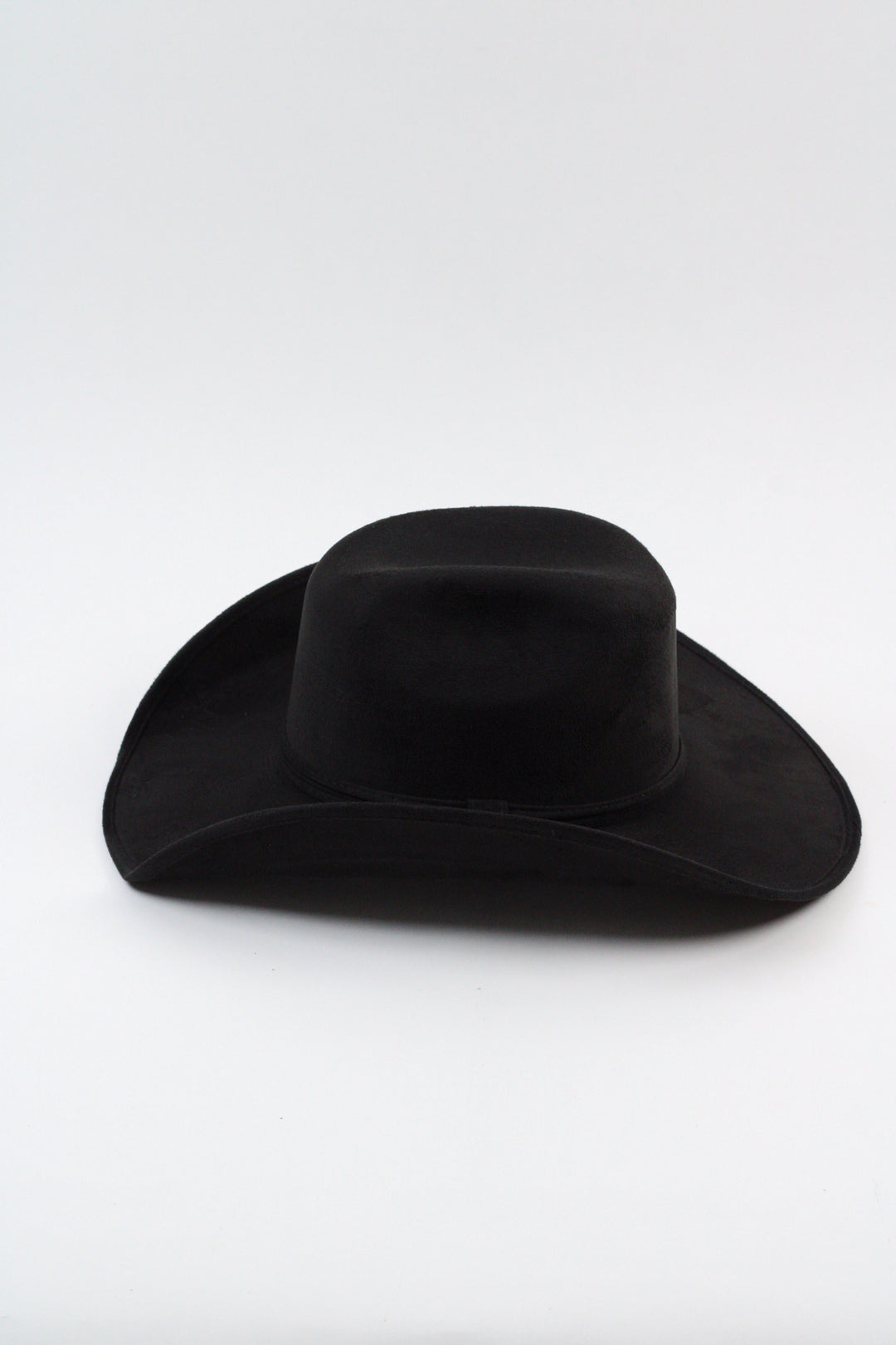 Austin Vegan Suede Cowboy Hat Classic - Black